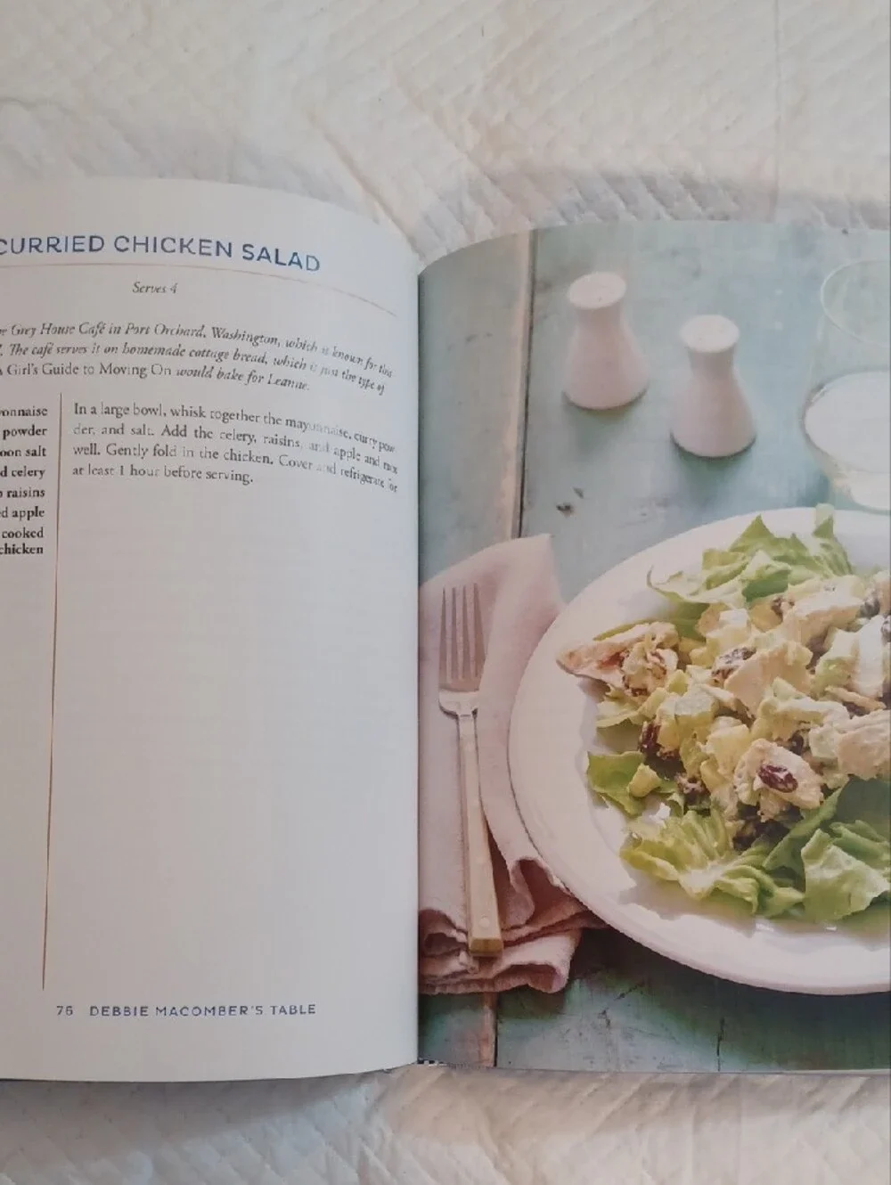 Debbie Macomber's Table Cookbook